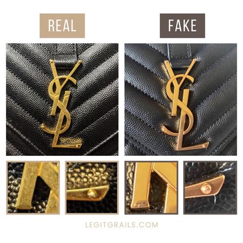 how to tell a fake saint laurent bag|saint laurent bags real.